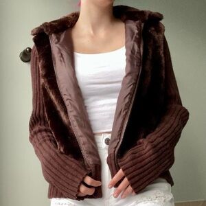 Vintage Faux Fur Jacket